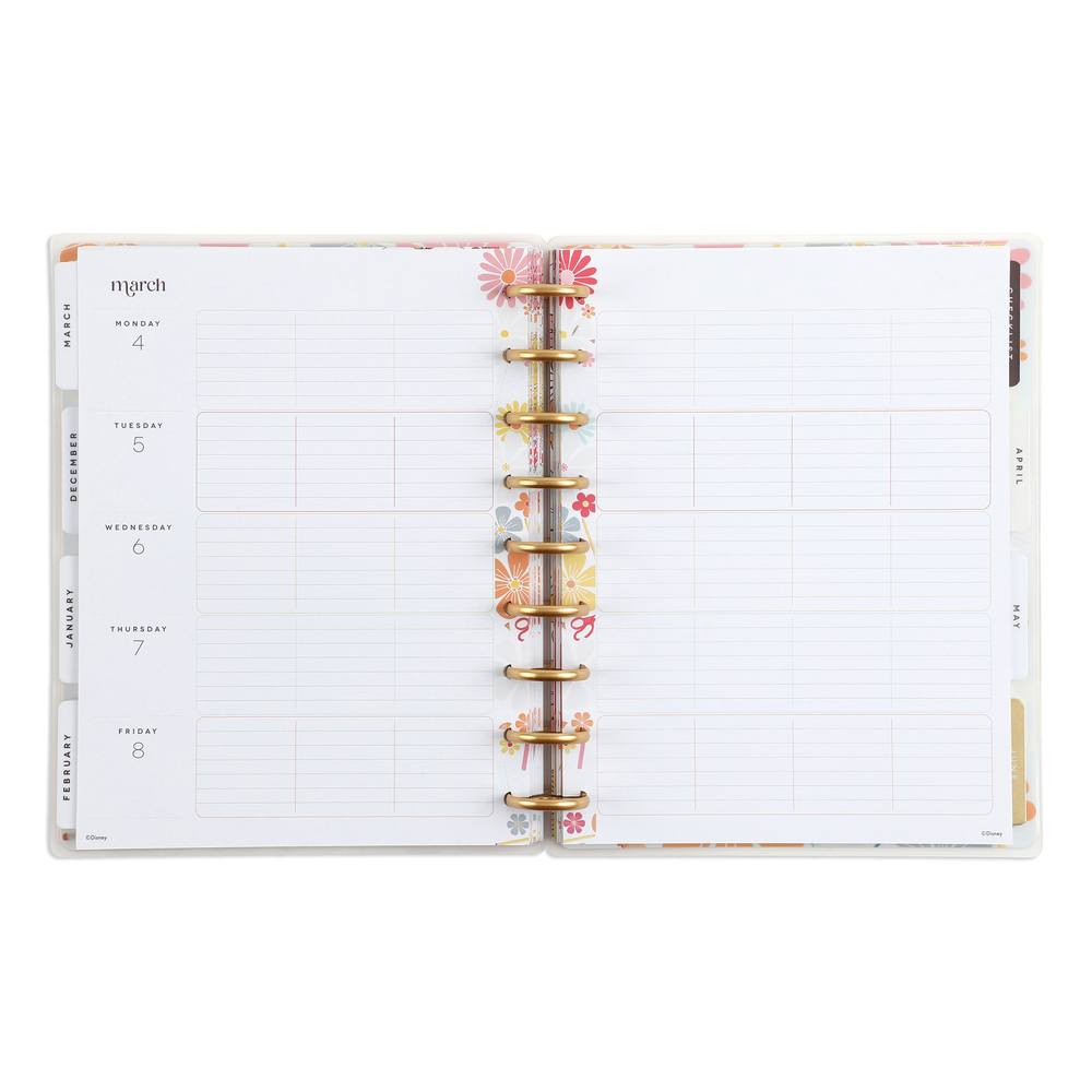 2024 Disney Cats Happy Planner - Classic Vertical Layout - 12